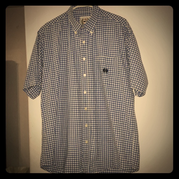 Cinch Other - Nice! Checkered Collared Men's Size Large, CINCH